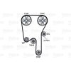 VALEO Wasserpumpe + Zahnriemensatz 614686
