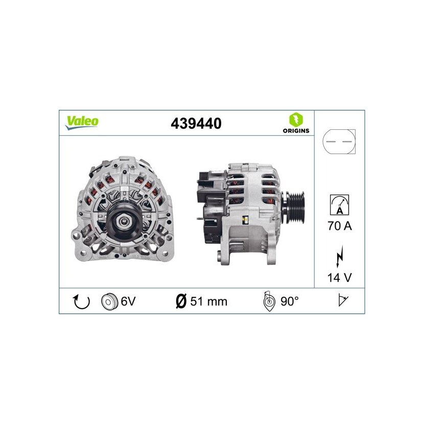 VALEO Generator 439440 für 047903018