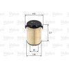 VALEO Luftfilter 585652 für 1F0129620