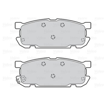 VALEO Bremsbelagsatz, Scheibenbremse 601574 für...