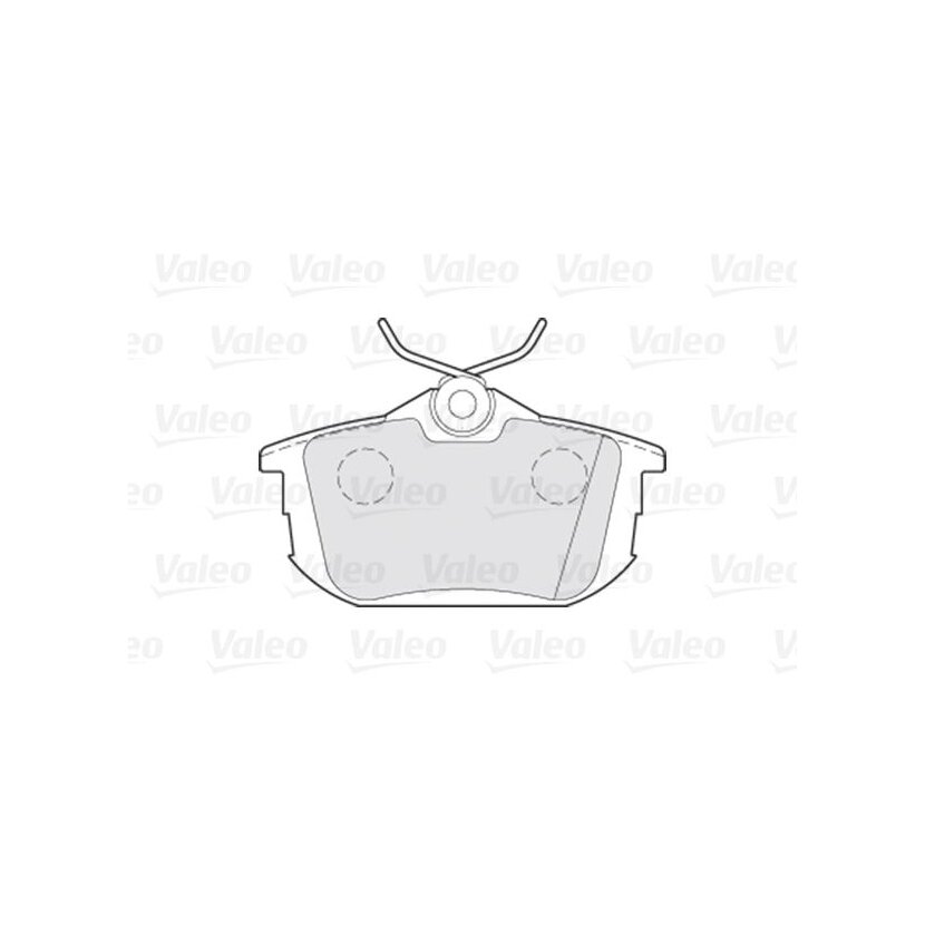 VALEO Bremsbelagsatz, Scheibenbremse 301319 für M620770