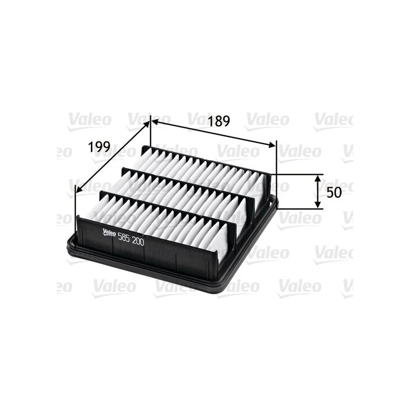 VALEO Luftfilter 585200 für 281132H000