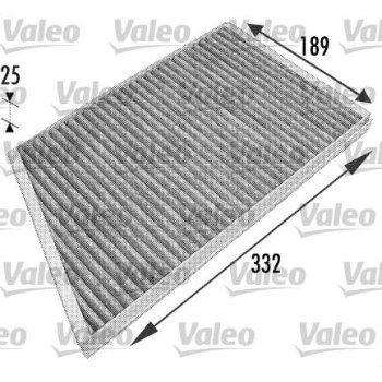 VALEO Filter, Innenraumluft 698743 für 2038300918