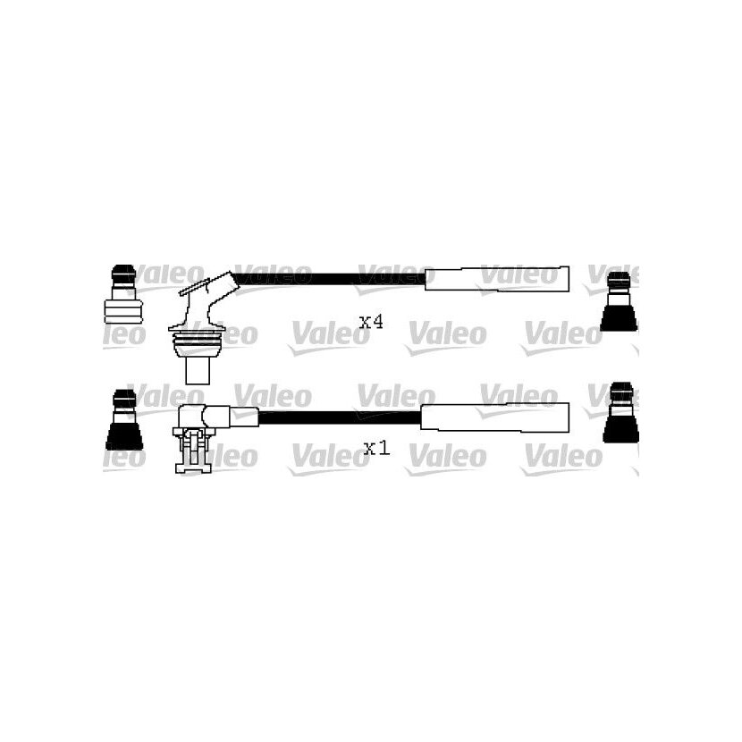VALEO Zündleitungssatz 346408 für 77 00 857 980