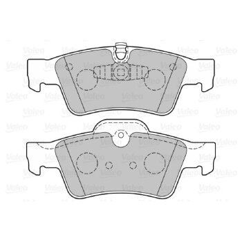 VALEO Bremsbelagsatz, Scheibenbremse 301802 für...
