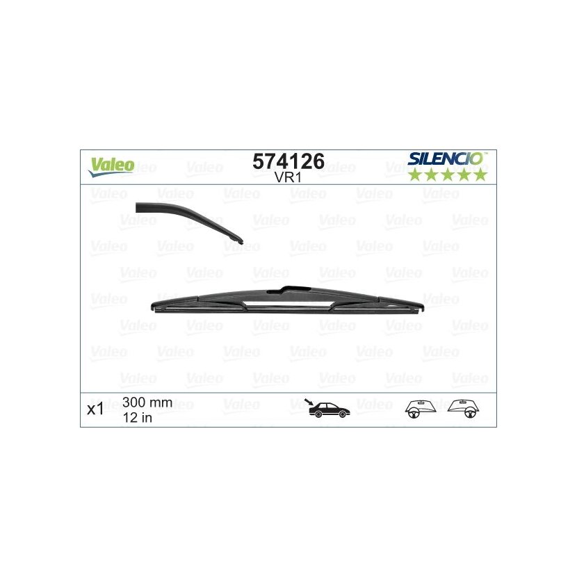 VALEO Wischblatt 574126 für 16 113 512 80