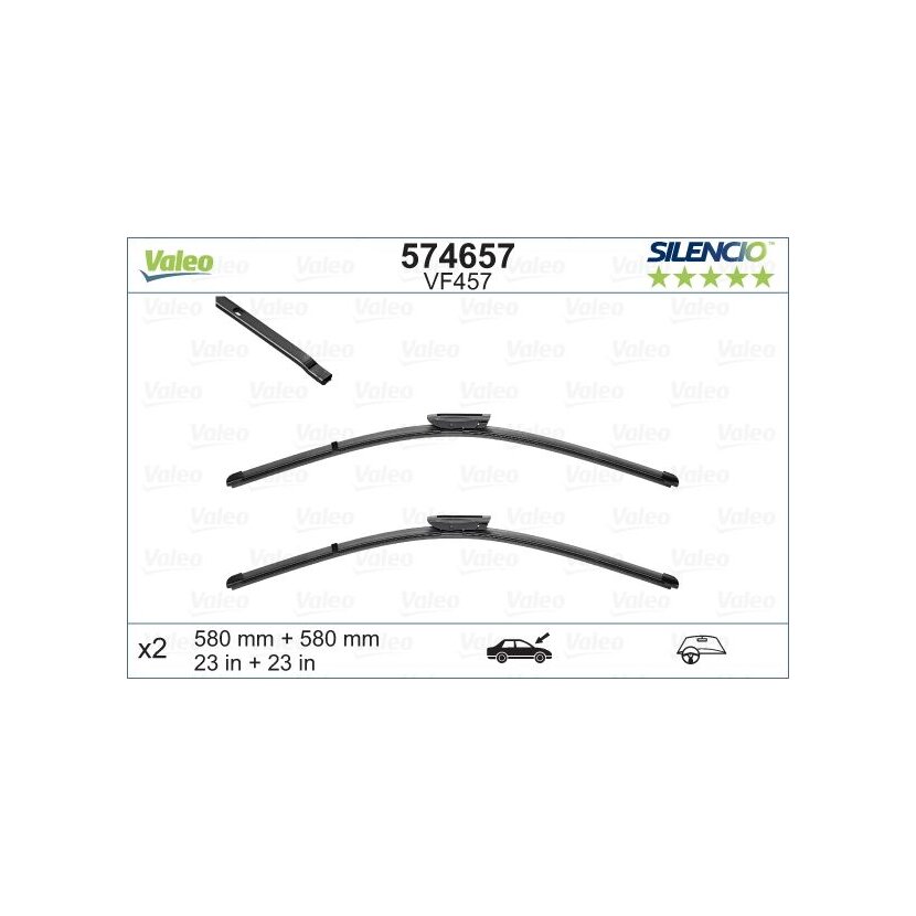 VALEO Wischblatt 574657 für A3397007424