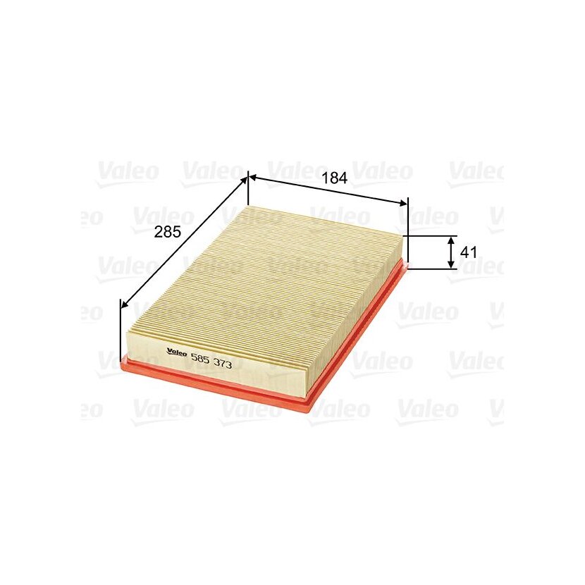 VALEO Luftfilter 585373 für 834262