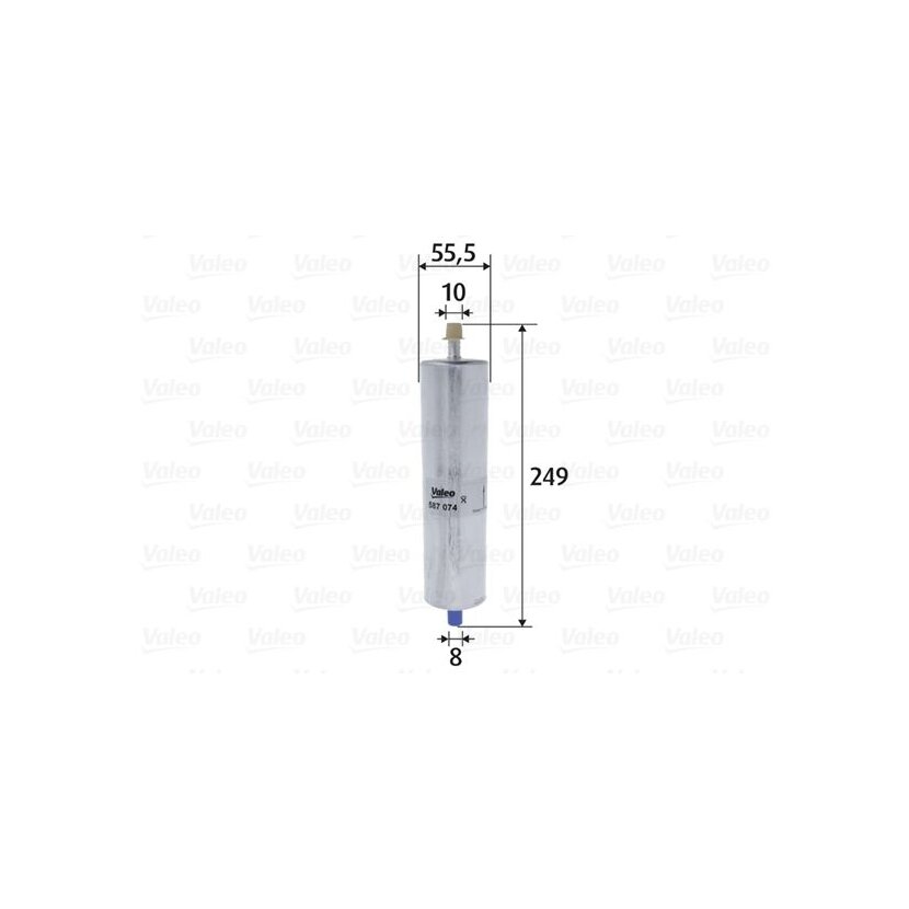 VALEO Kraftstofffilter 587074 für 8K0127400A