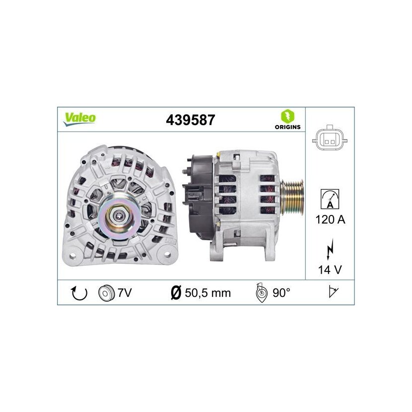 VALEO Generator 439587 für 7711368603