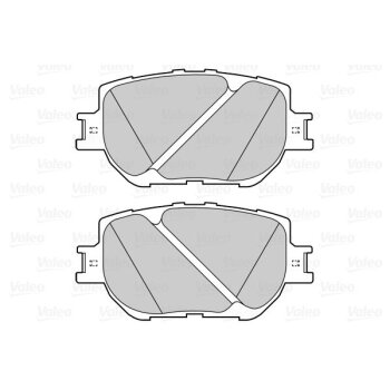 VALEO Bremsbelagsatz, Scheibenbremse 601556