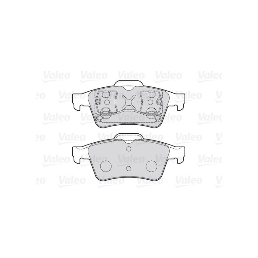 VALEO Bremsbelagsatz, Scheibenbremse 301472 für 44060-AV625
