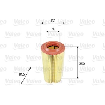 VALEO Luftfilter 585649 für 2710940204