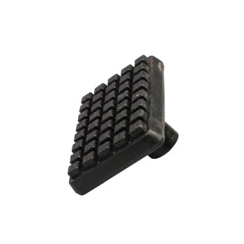 Gummifuß, schwarz,