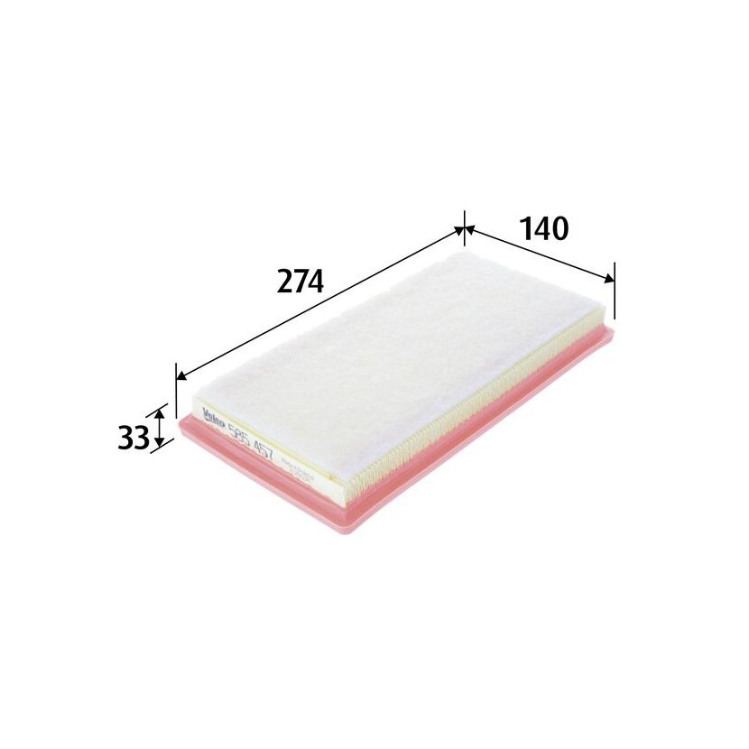 VALEO Luftfilter 585457 für 51881024
