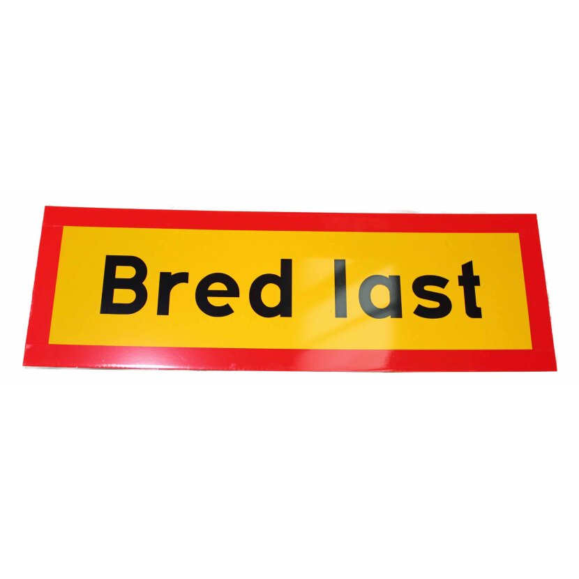 MAZON Lkw-Schild Al Bred Last Skandinavien Alumit 900X300 - 36.552.00