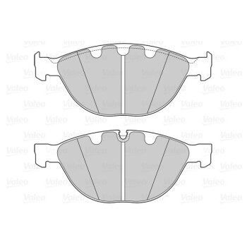 VALEO Bremsbelagsatz, Scheibenbremse 601565 für 34...