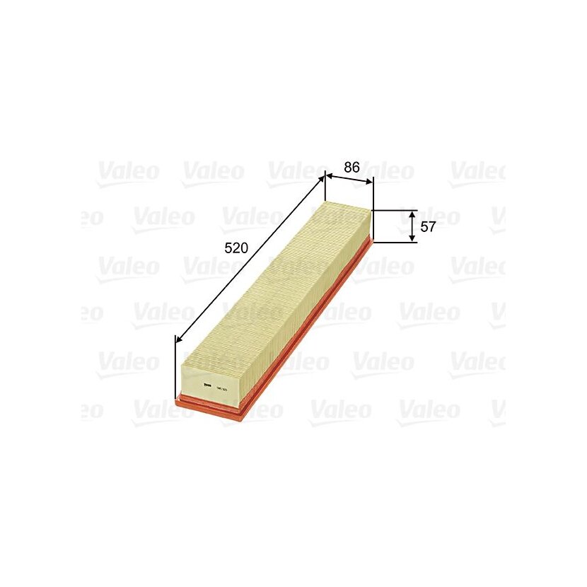 VALEO Luftfilter 585323 für 1110940304