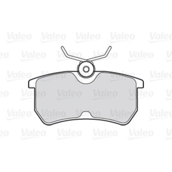 VALEO Bremsbelagsatz, Scheibenbremse 301431 für 1075565