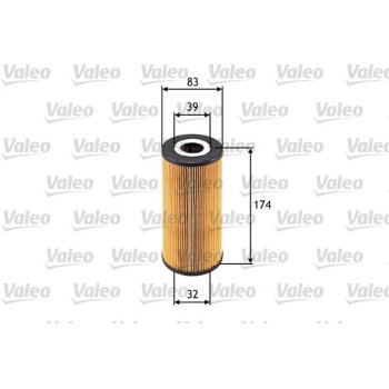 VALEO Ölfilter 586522 für 1212487