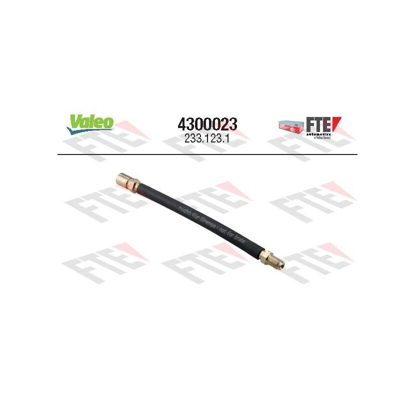 VALEO Kupplungsschlauch 4300023 für X 595.120.200.000