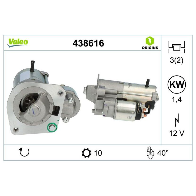 VALEO Starter 438616 für 1379703