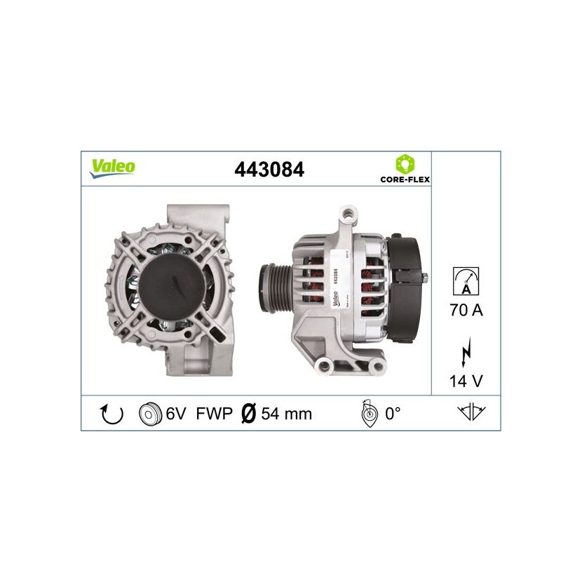 VALEO Generator 443084 für 1204426