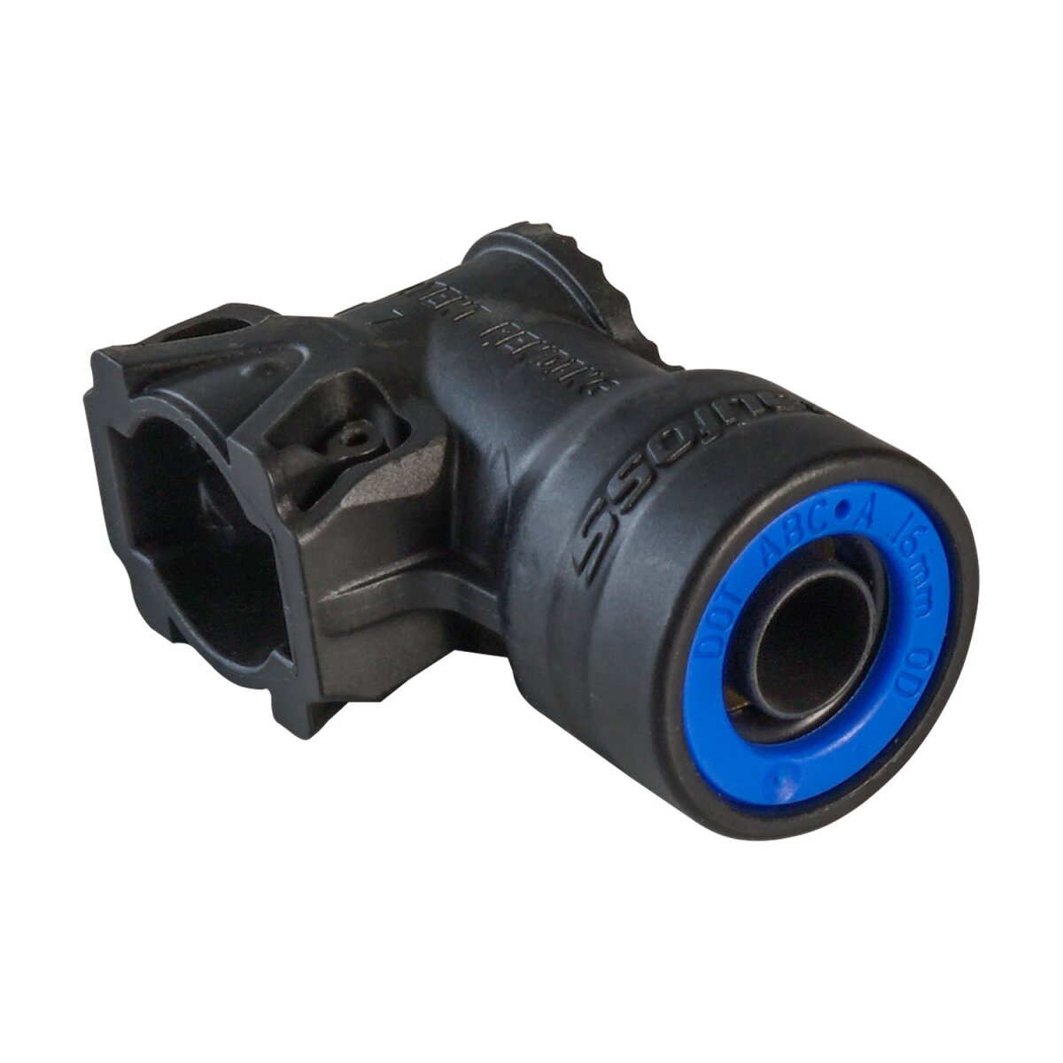 Kongsberg ABC Push-In Steckverbinder, 90°, heavy duty, 16 × 2  