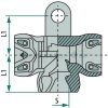 Kongsberg ABC T-Stück mit Lasche, Regular - 92050025