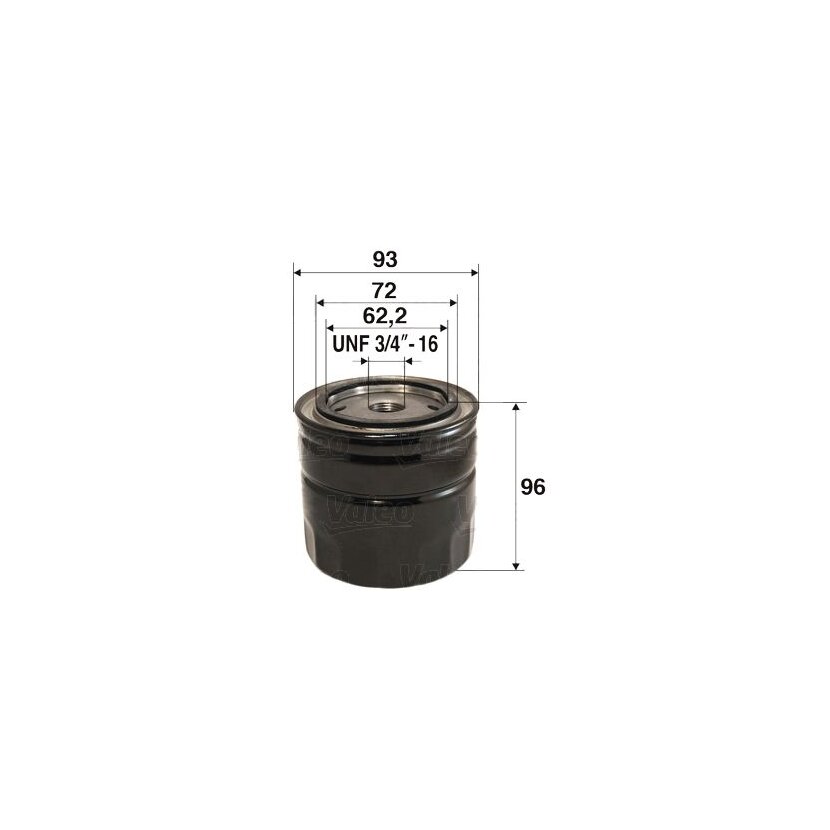 VALEO Ölfilter 586063 für 116090603000