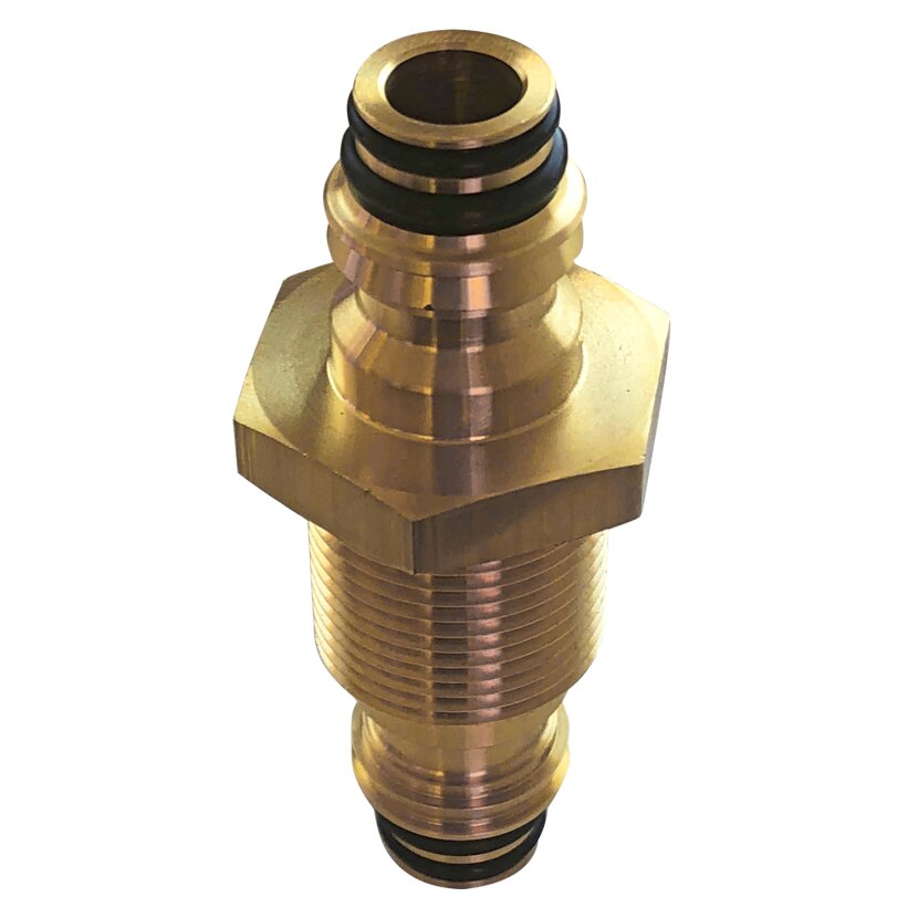 Kongsberg ABC Doppel-Anschlussschottstutzen, Regular, M22 x 1,5 - 93352205