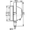 Hella Arbeitsscheinwerfer 12/24V H3 Rund - 1G3 005 760-021 - 1G3005760021