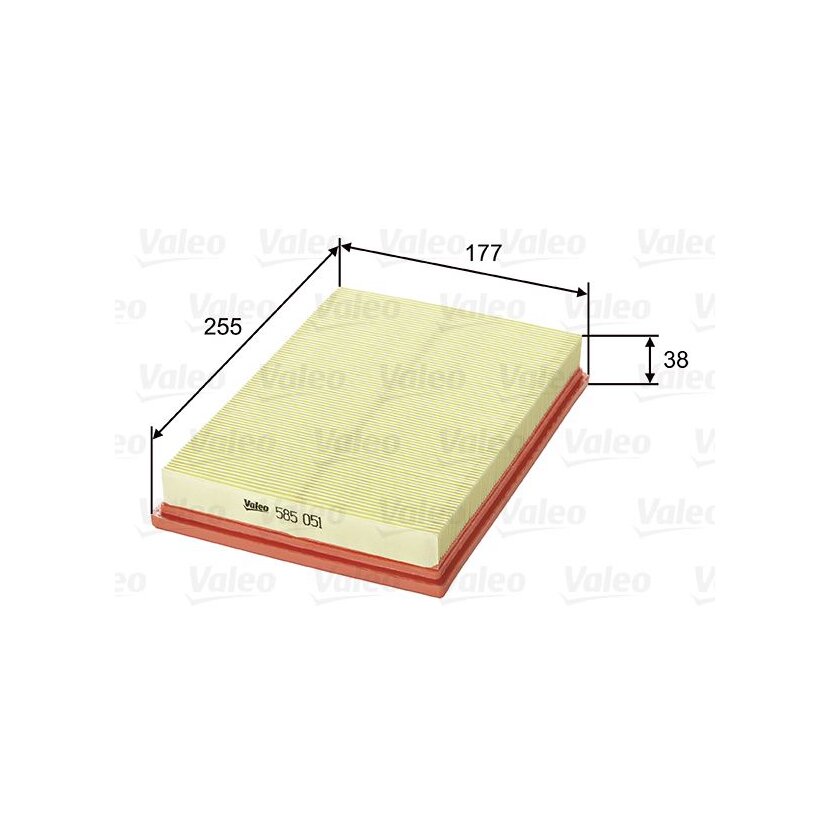VALEO Luftfilter 585051 für 1004509