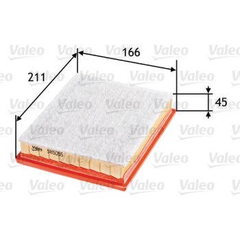 VALEO Luftfilter 585055 für 834582
