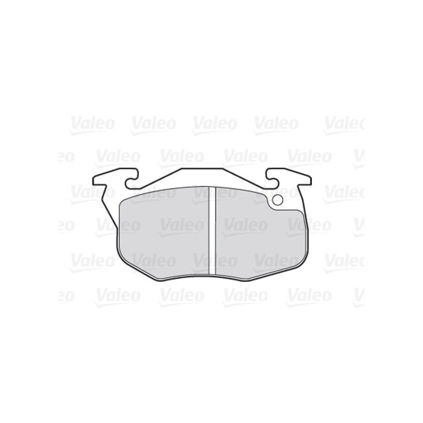 VALEO Bremsbelagsatz, Scheibenbremse 301075 für 4251-37