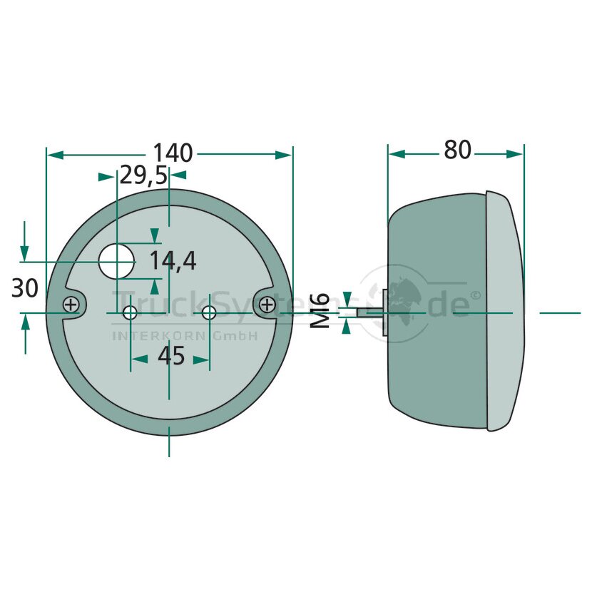 Hella Heckleuchte O.Kzl Links + Rechts - 2SD 001 685-211 - 2SD001685211