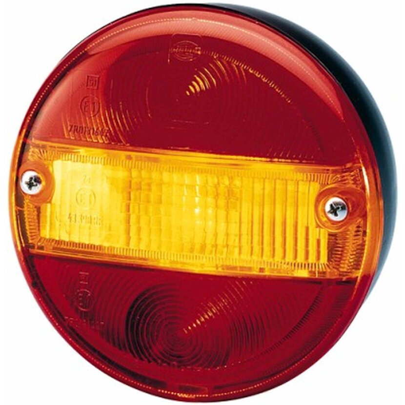 Hella Heckleuchte Rund Okzl/ Ggvs /Adrgeprüft - 2SD 001 685-231 - 2SD001685231