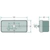 HELLA Heckleuchte - 2SD 002 582-011 - 2SD002582011