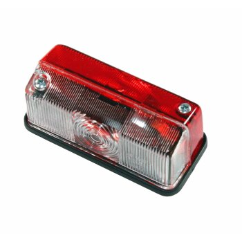 Dasteri Umrissleuchte 12/24V Rot/Weiß O.Halter...