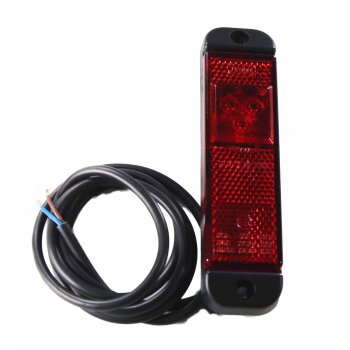 Dasteri Pos.-Leuchte Led 9-33V Rot 1M-Kabel passend...