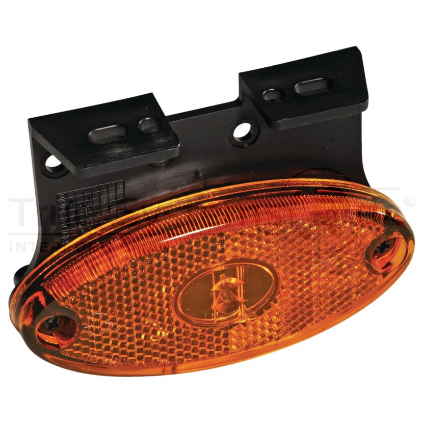 Aspöck Flatpoint II LED, 24V, gelb,SML,1,50m,3-pol.ASS,90°Winkel Z,OEM - 31-2367-057 - 312367057 - 31-2367-051 - 312367051