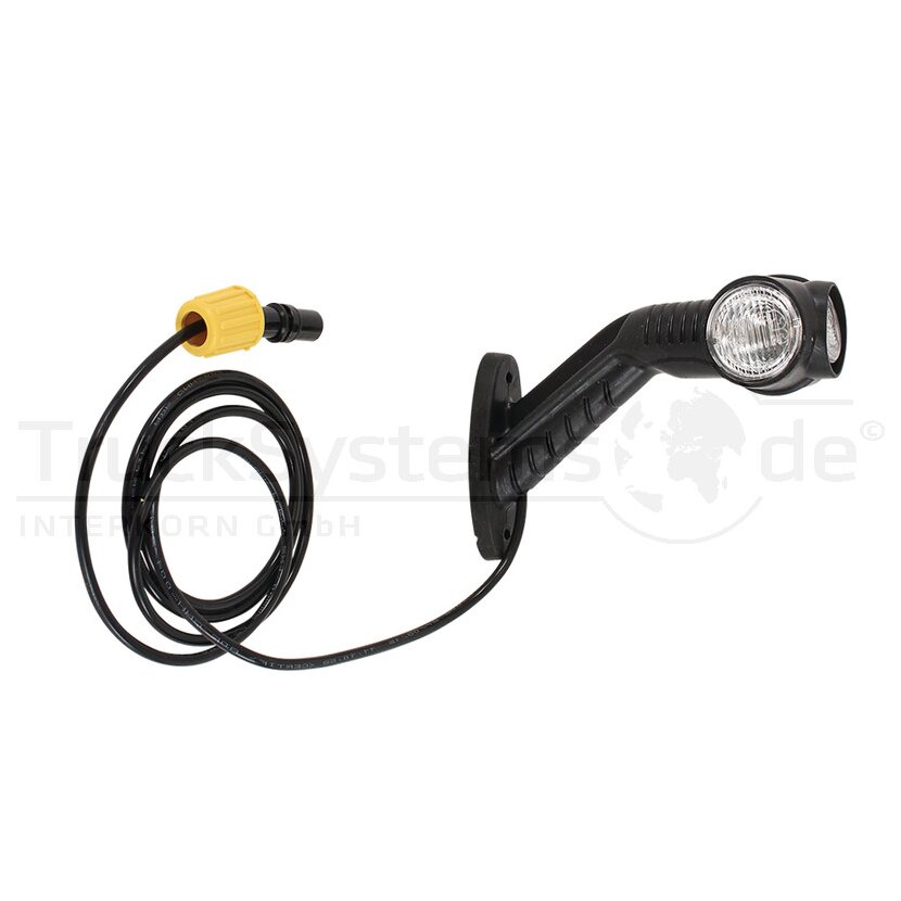 ASPÖCK Superpoint III LED, 24 V, rechts, rot/weiß/gelb, 1,75m,2-poligASS,OEM - 31-3306-017 - 313306017 - 31-3306-011 - 313306011