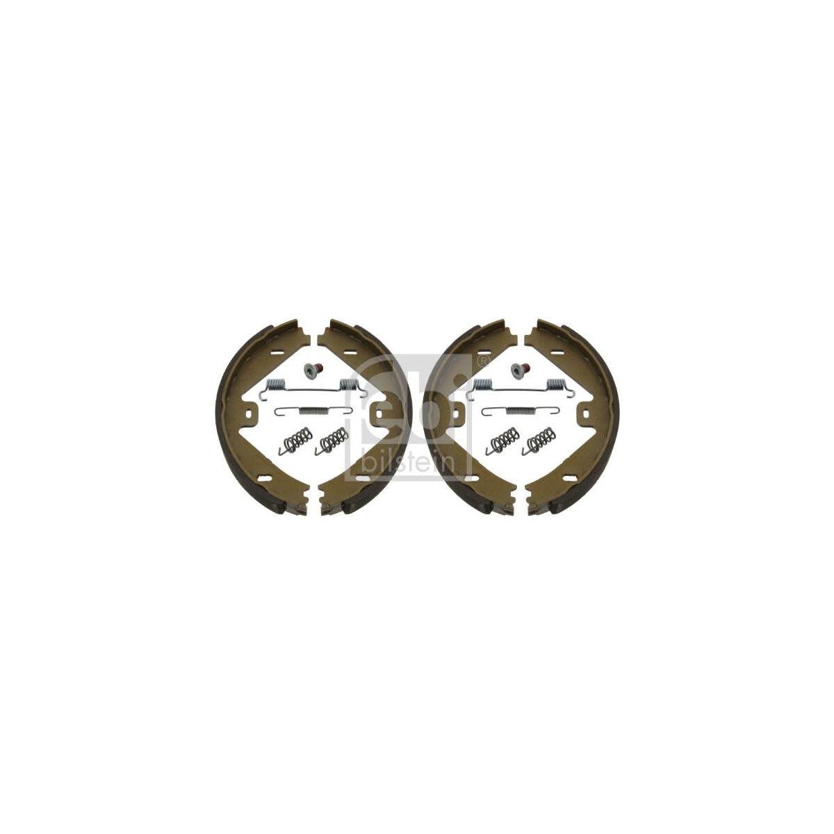 FEBI BILSTEIN Bremsbackensatz, Feststellbremse 39715 für A005 420 36 20