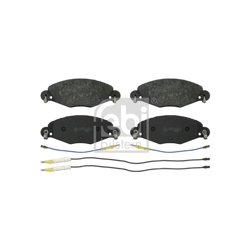 FEBI BILSTEIN Bremsbelagsatz, Scheibenbremse 16419 für E172230