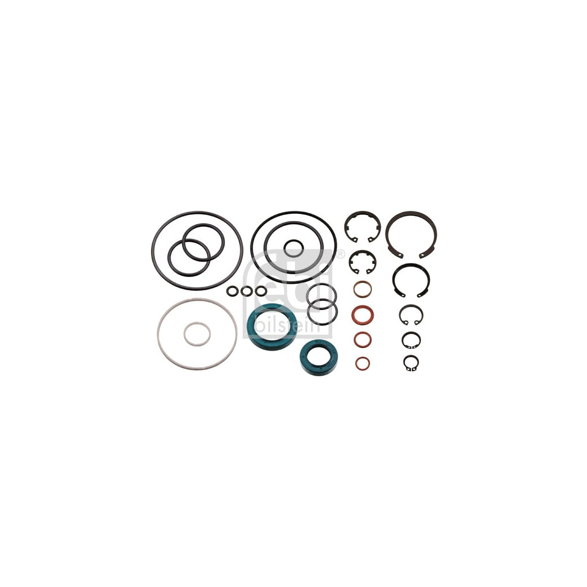 FEBI BILSTEIN Dichtungssatz, Lenkgetriebe 06470 für A124 460 01 61