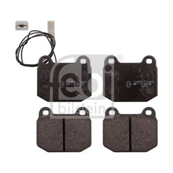 FEBI BILSTEIN Bremsbelagsatz, Scheibenbremse 116007...