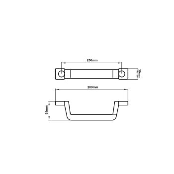 Miro Handgriff Schwarz - 633501