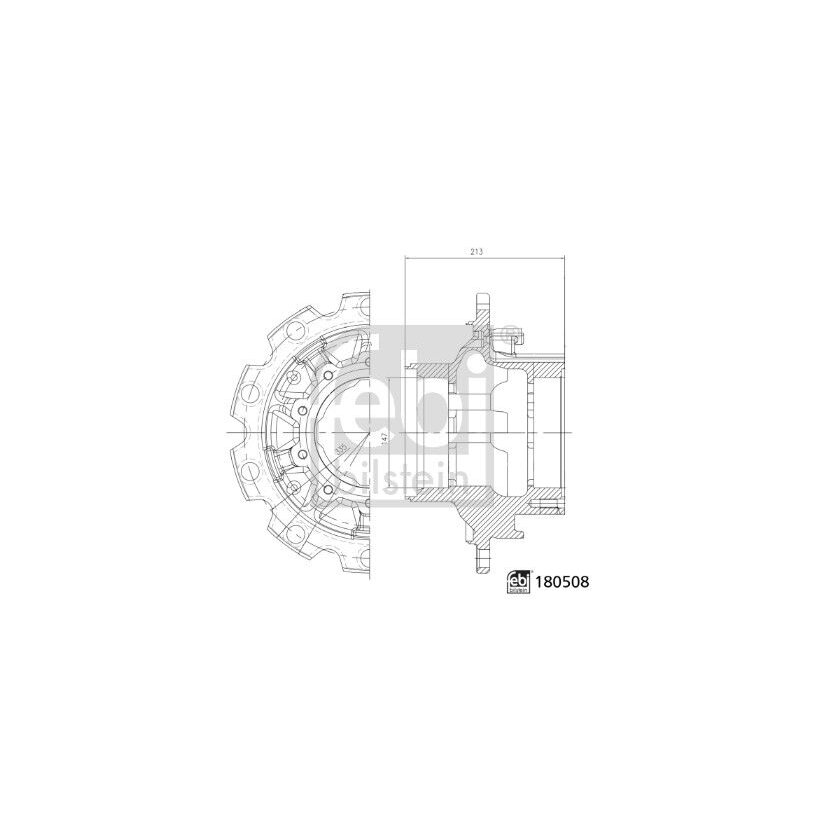 FEBI BILSTEIN Radnabe 180508 für 0337565