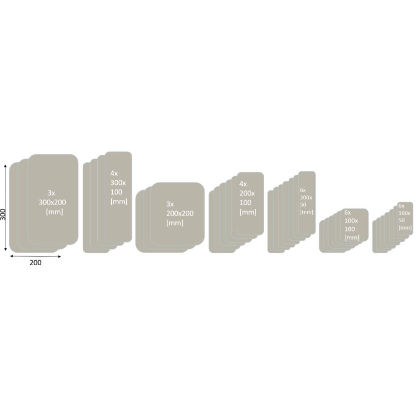 Speed Repair Planen Reparatur Set - Set 32-Teilig Braungrau - Set 32-Teilig Braungrau - Set32-TeiligBraungrau