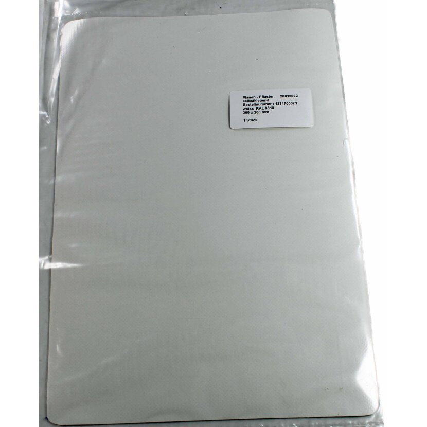 Speed Repair Planen-Pflaster 30 Cm X 20 Cm Weiß - 30 Cm X 20 Cm Weiß - 30CmX20CmWeiß